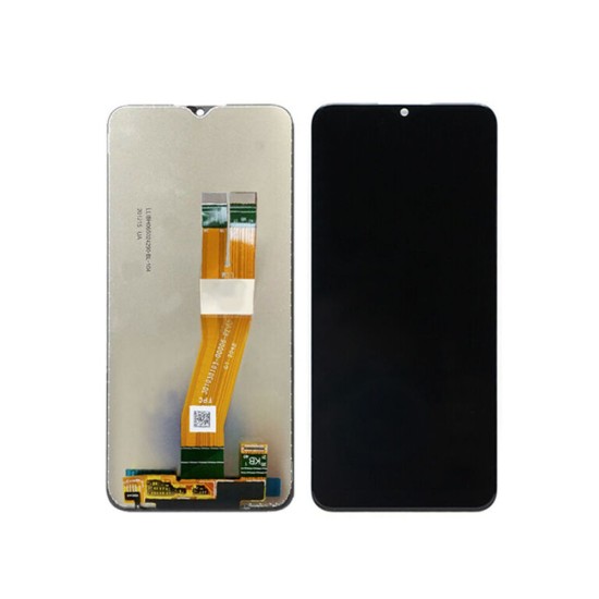 TOUCH+DISPLAY SAMSUNG GALAXY A02S/A025F AMARELO FLEX PRETO